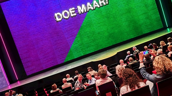 15 Mei 2026 - Bezoek bij DOE MAAR de musical om vormalige student Rick Bok te zien